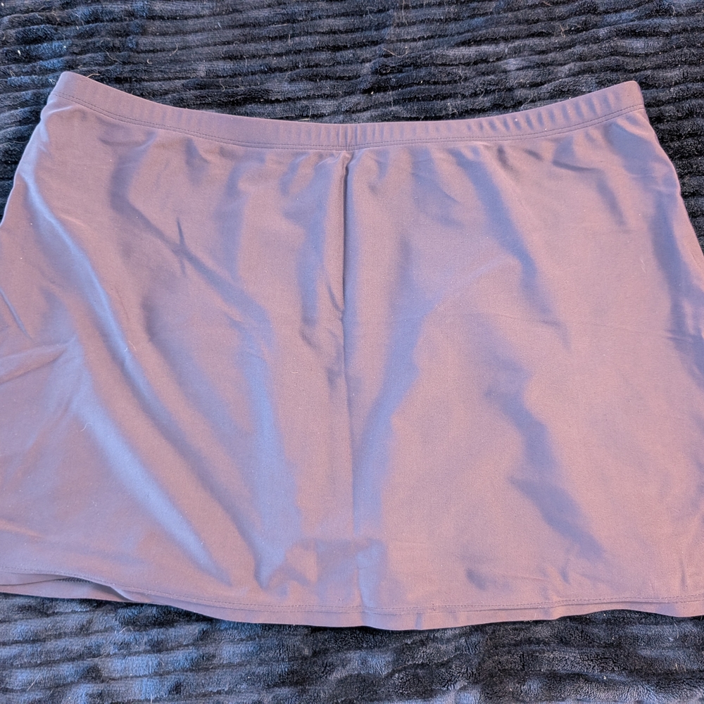 Navy Swim Skirt